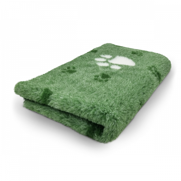 Vetbed pootjes groen / wit