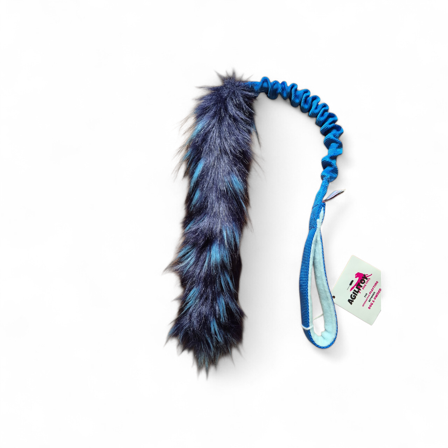 Agilitoy tugsy faux fur blauw