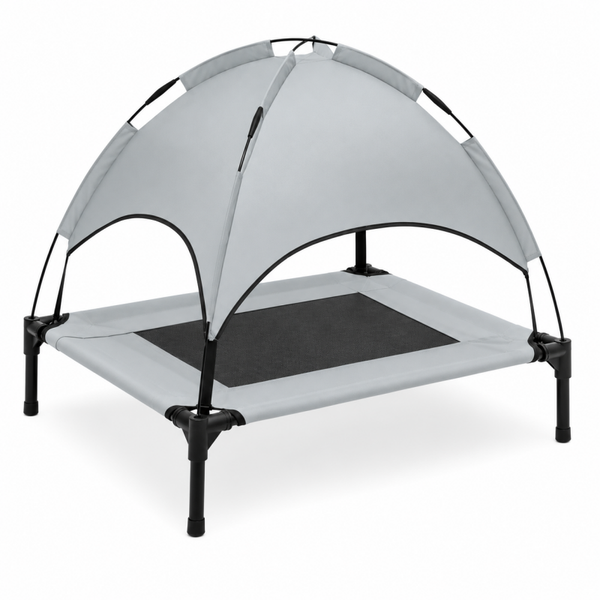 Honden ligbed stretcher met zonnedak