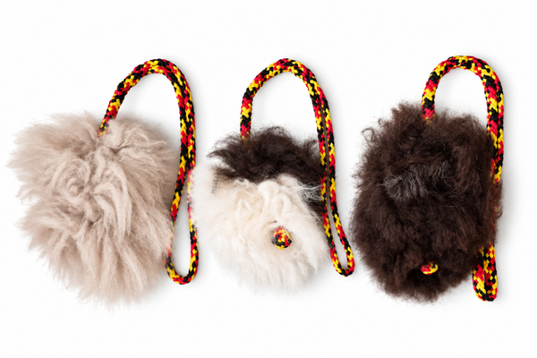 Koira dog collars tugtoy schapenvacht