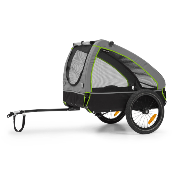 Topmast shuttle hondenfietskar 45 kg zwart groen
