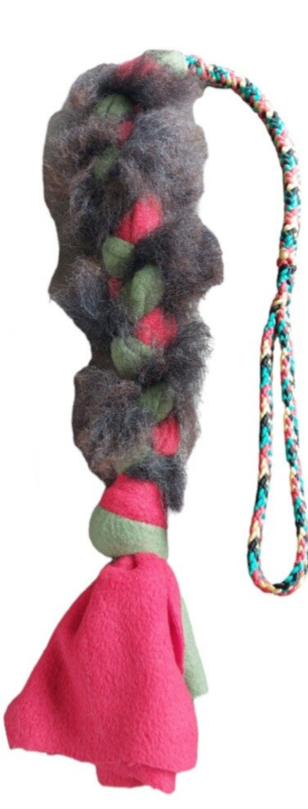 Doggie stijl schapenvacht vlecht