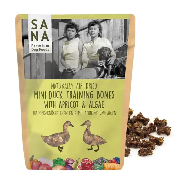 Sanadog trainers eend met abrikoos en alg