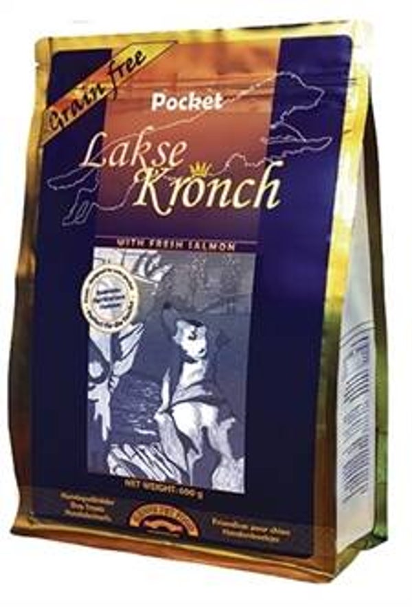 Kronch zalm treats pocket
