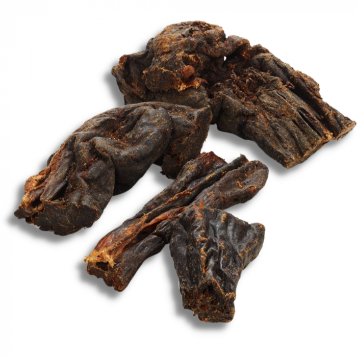 Topmast gedroogde runderlever