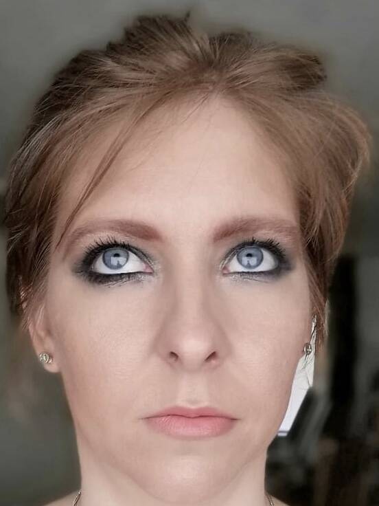 smokey eye , make up look!
