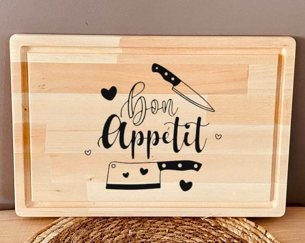 Snijplank : Bon appétit