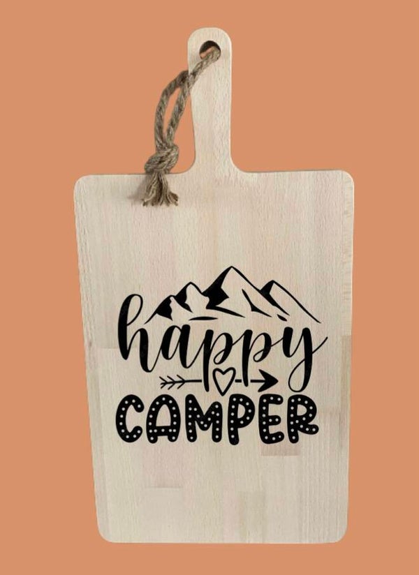 Tapasplank : Happy camper
