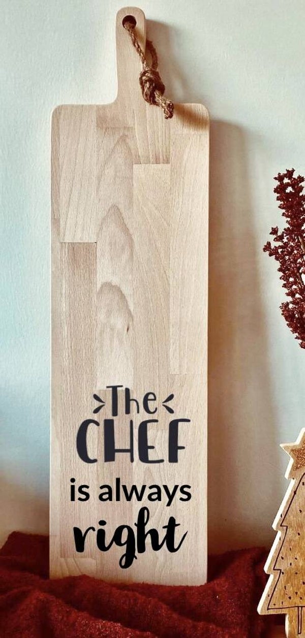 Tapasplank : the chef is always right