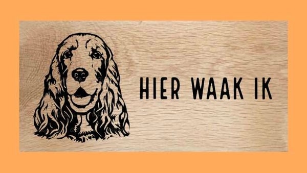 Hondenbord : Engelse Cocker Spaniël