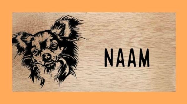 Hondenbord : Chihuahua (langharig)