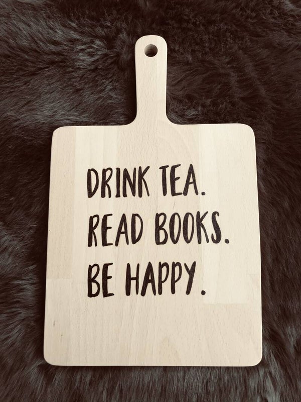 Hapjesplank : drink tea