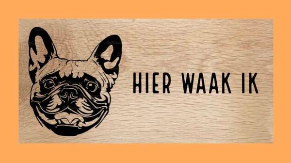 Hondenbord : Franse bulldog