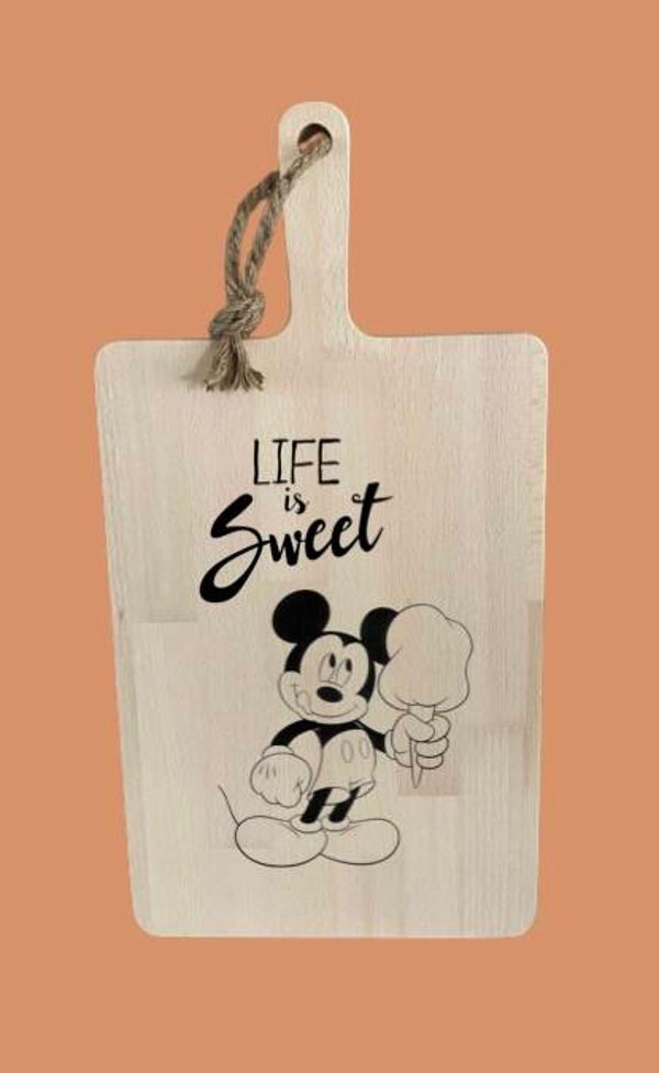Tapasplank : Mickey life is sweet