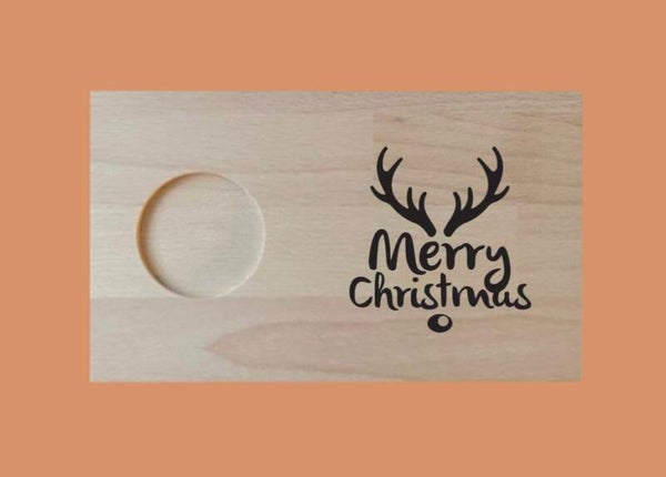 Koffieplankje : Merry Christmas