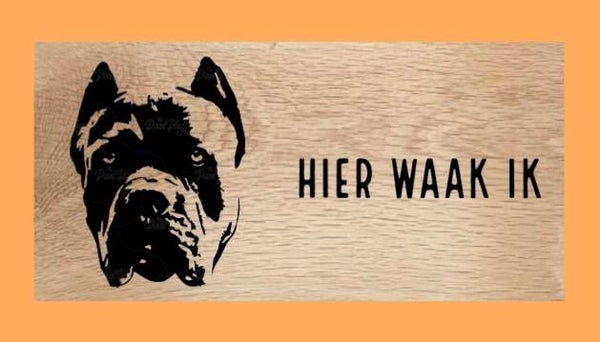 Hondenbord : Cane Corso