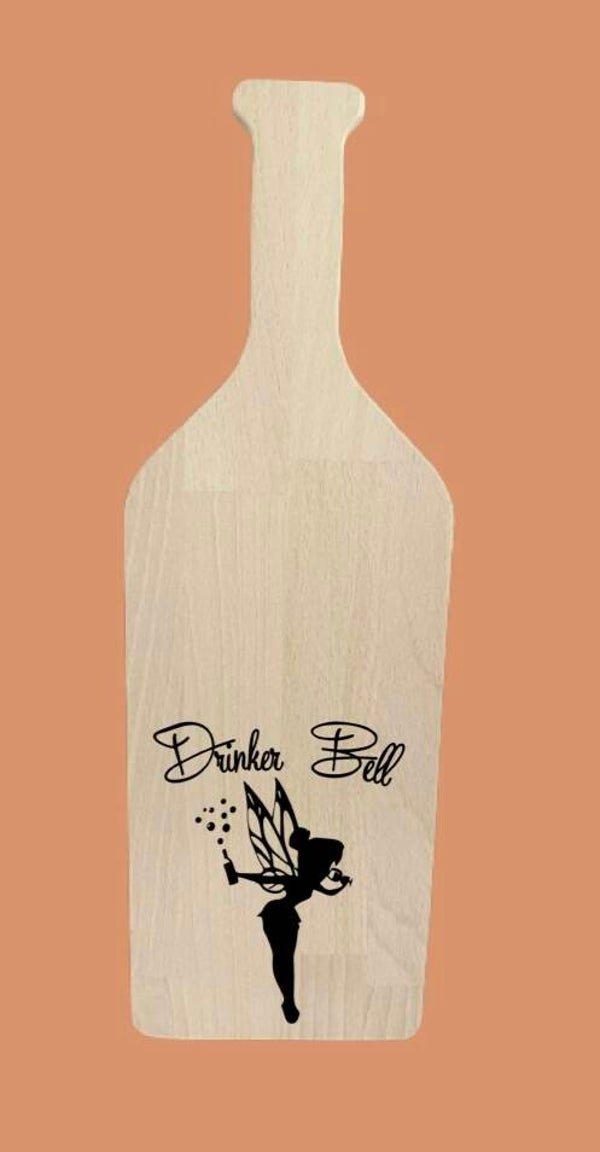 Fles-tapasplank : Drinker Bell