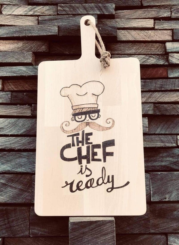 Tapasplank : the chef is ready