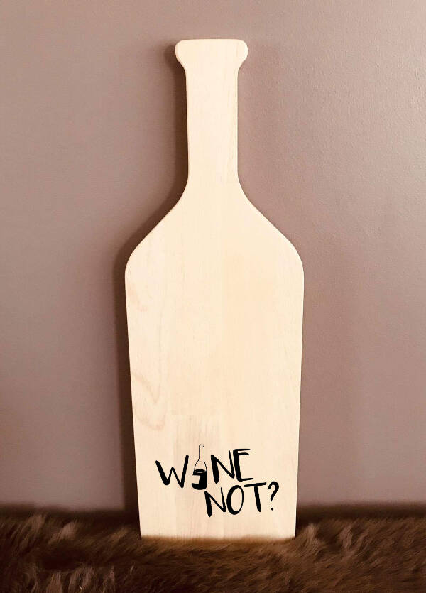 Fles-tapasplank : wine not?