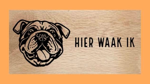 Hondenbord : bulldog
