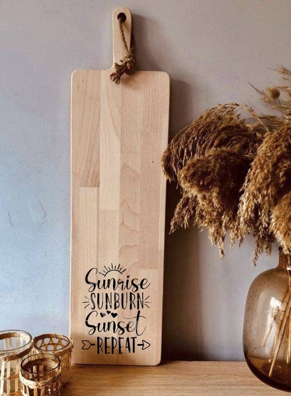 Tapasplank : sunrise sunburn sunset repeat