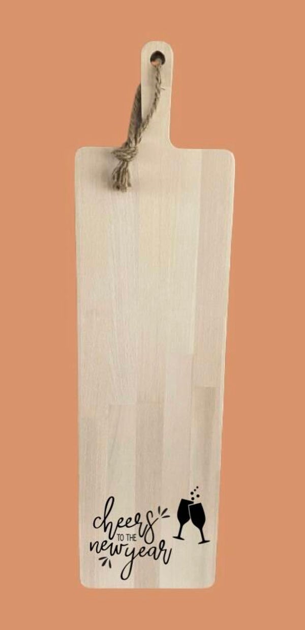 Tapasplank 74 cm : Cheers to the new year