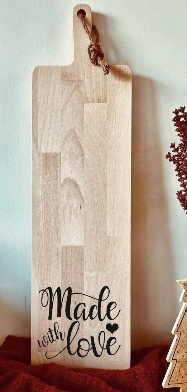 Tapasplank : Made with love