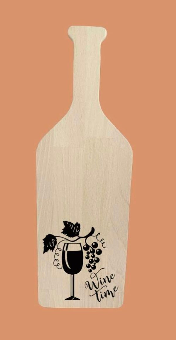 Fles-tapasplank : Wine time