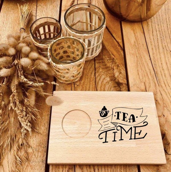 Ontbijtplankje : tea time