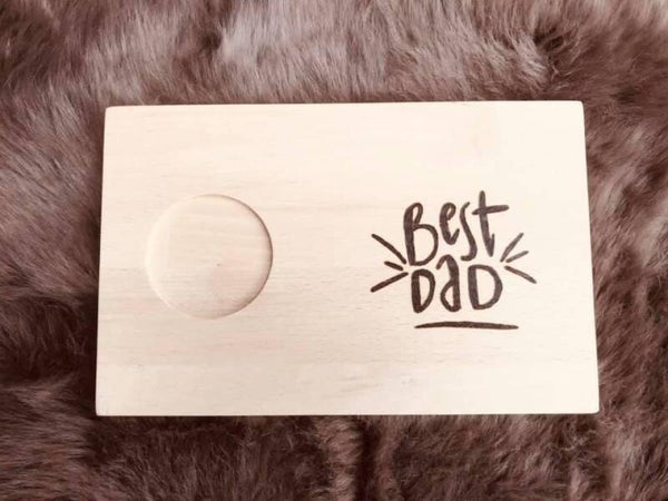 Ontbijtplankje : Best Dad