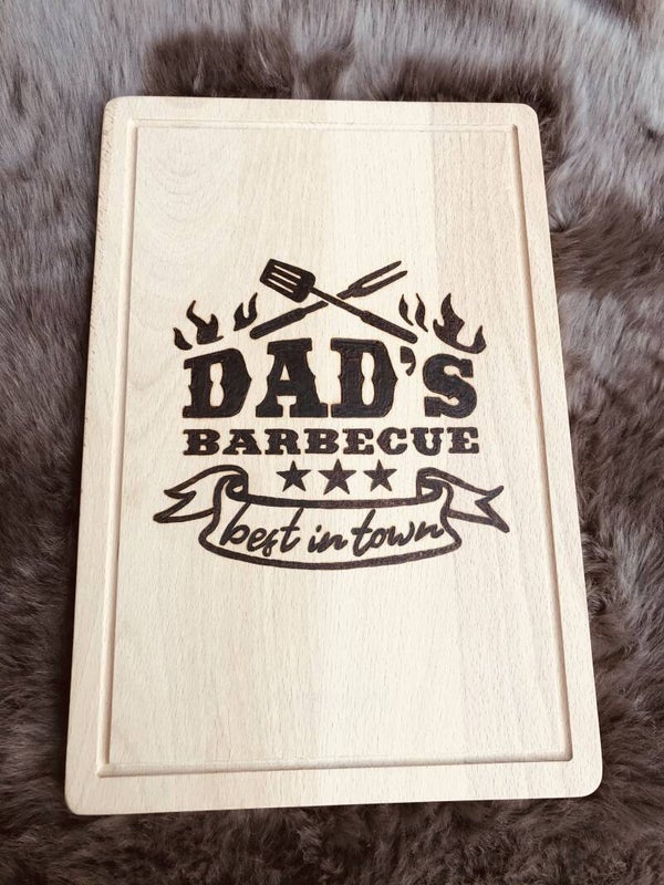 Snijplank : Dad’s barbecue