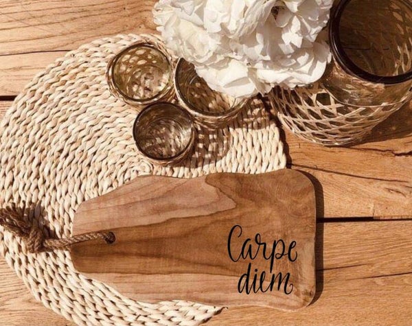 Tapasplankje : carpe diem