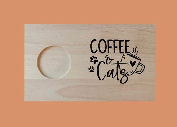 Koffieplankje : Coffee and cats