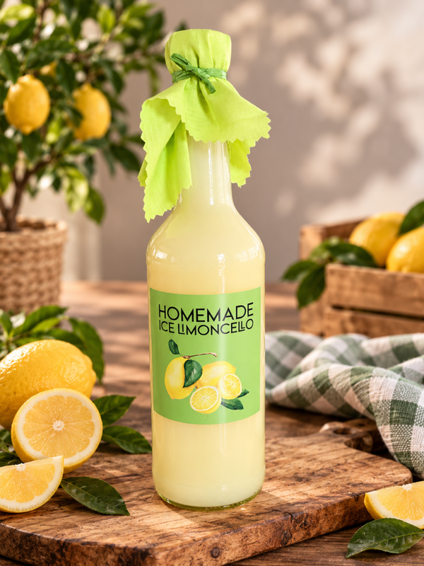Homemade Icelimoncello standaard fles 0,5 liter