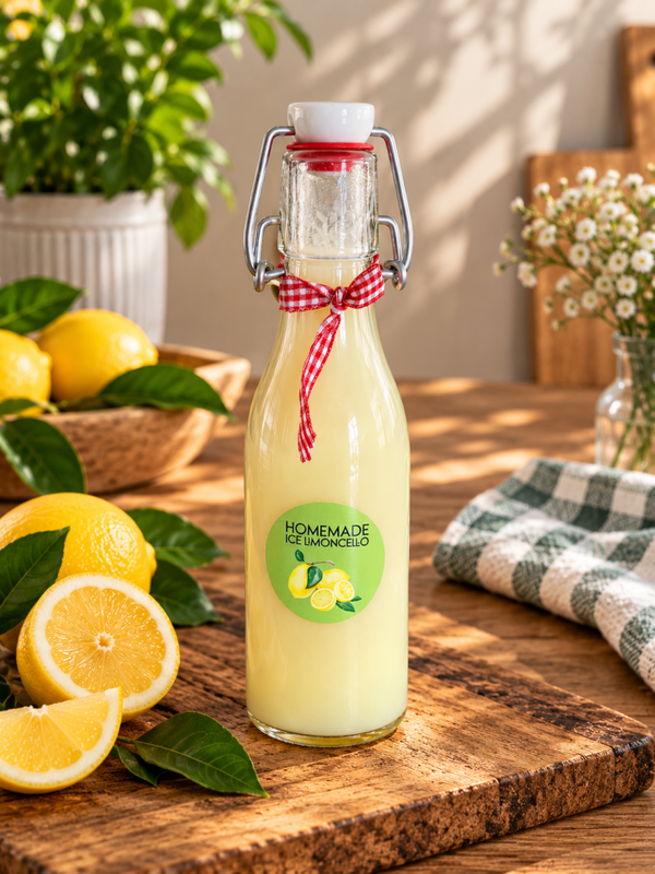 Homemade Icelimoncello standaard beugelflesje 0,2 liter