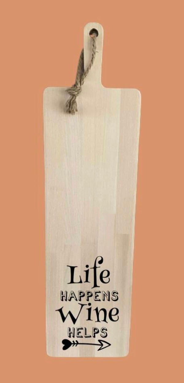 Tapasplank : Life happens wine helps