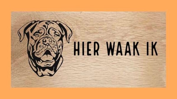 Hondenbord : bordeaux dog