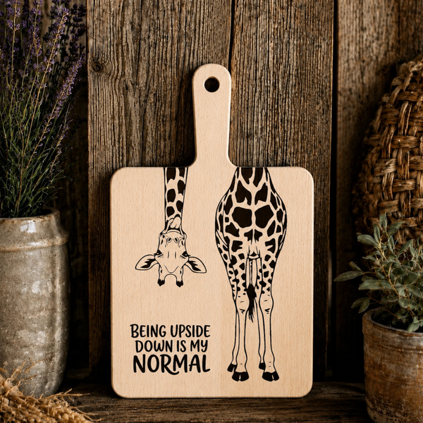 Hapjesplank : Being upside down is my normal