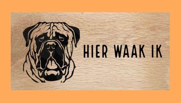 Hondenbord : Bullmastiff