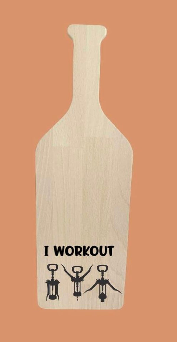 Fles-tapasplank : I workout