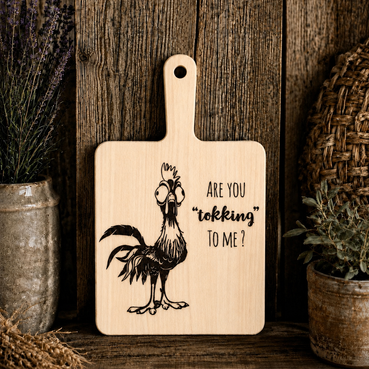 Hapjesplank : are you tokking to me