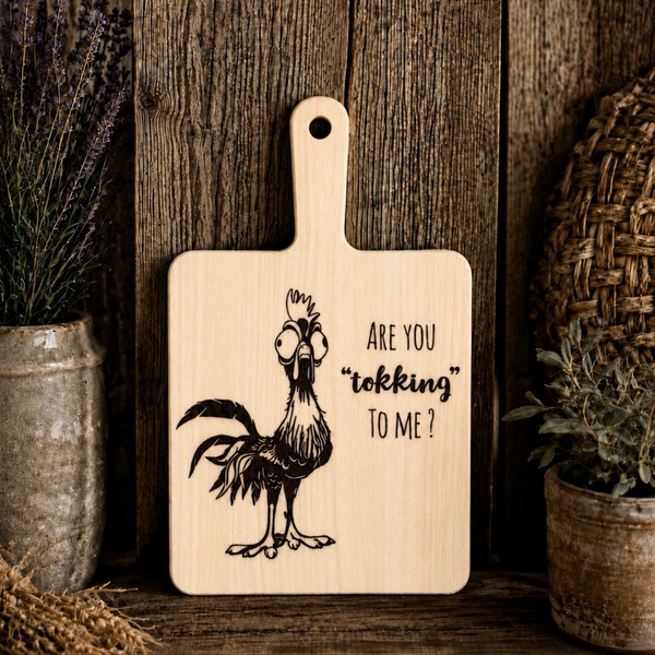 Hapjesplank : are you tokking to me