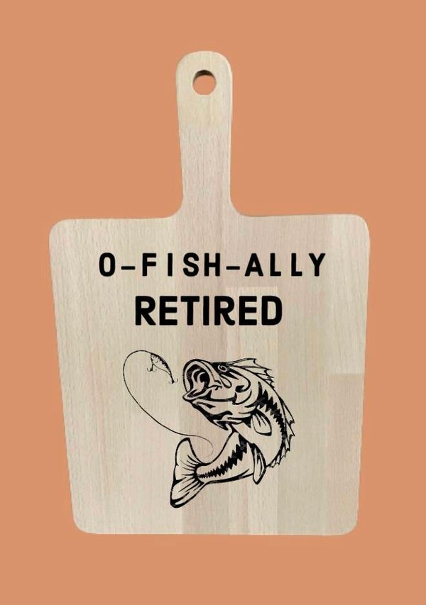Hapjesplank 36 cm : O-Fish-ally retired