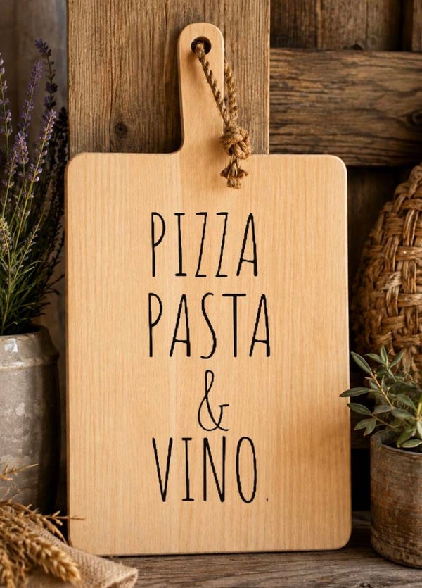 Tapasplank : pizza pasta vino
