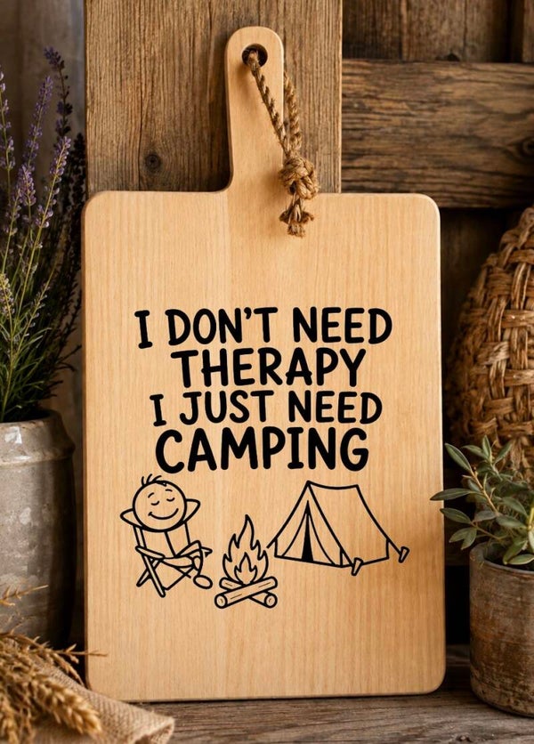 Tapasplank : I don’t need therapy I just need camping