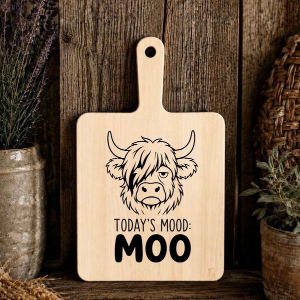 Hapjesplank : Today’s mood Moo