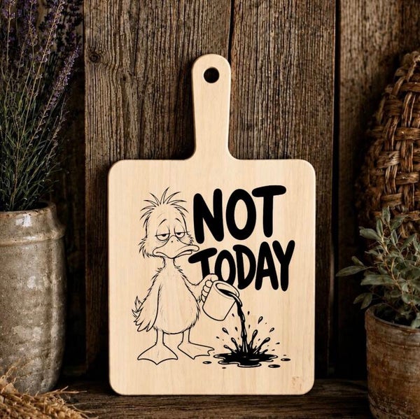Hapjesplank : Not today