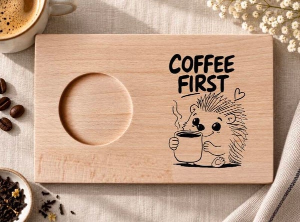 Koffieplankje : Coffee first
