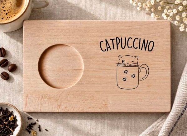 Koffieplankje : Catpuccino