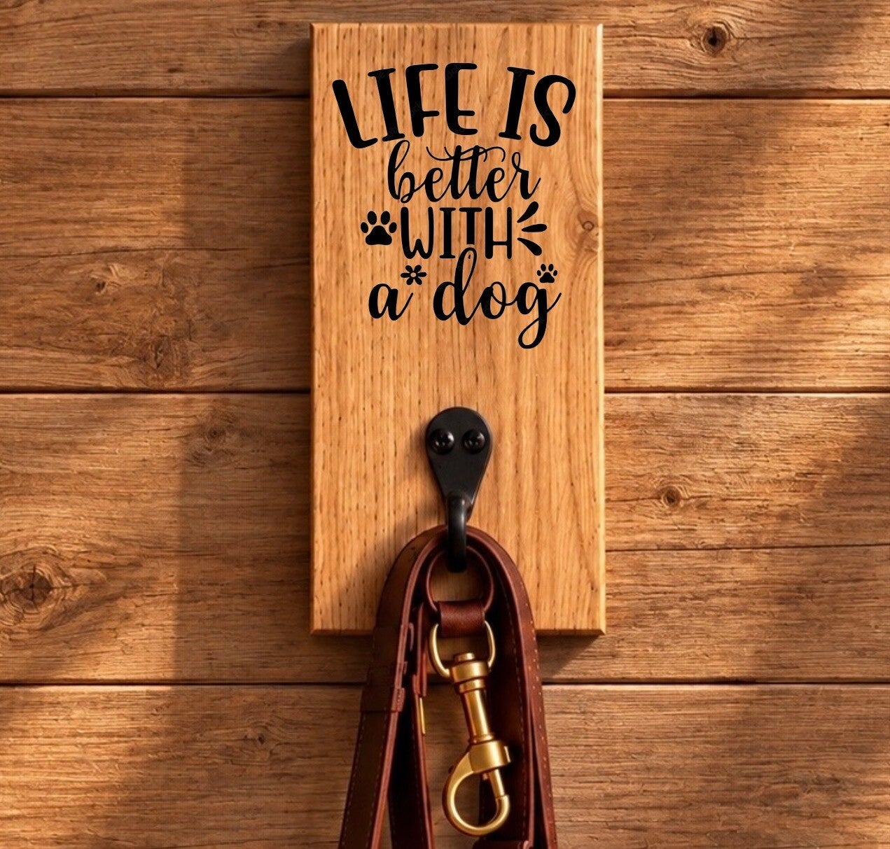 Hondenkapstok : Life is better with a dog